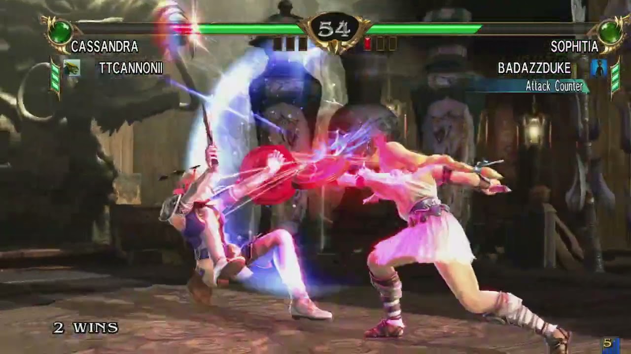 Cassandra vs Sophitia Soulcalibur 4 3/3
