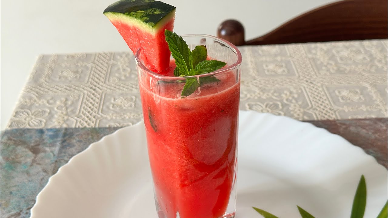 Watermelon Mojito Recipe | Fresh Watermelon Mocktail | Refreshing summer drink | Beat the heat