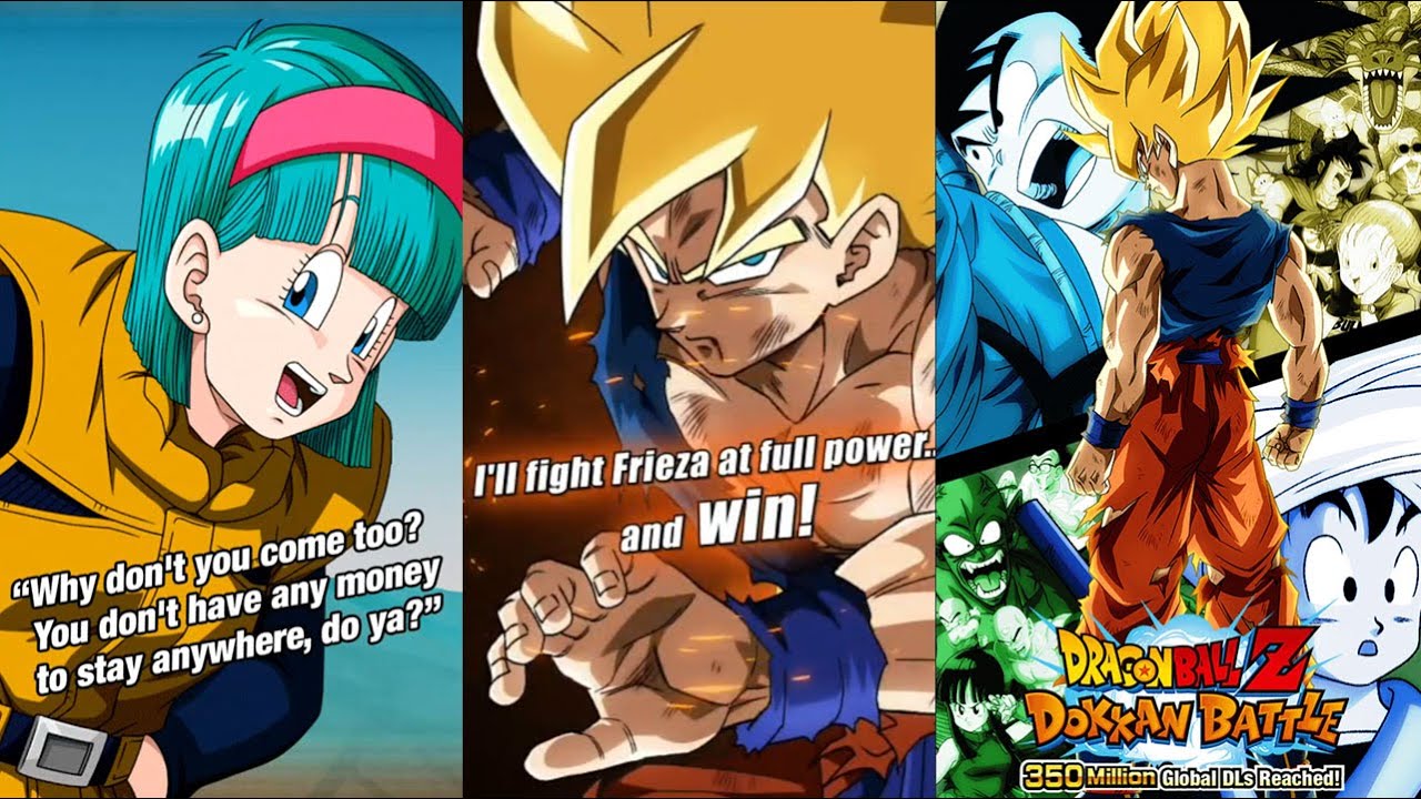 GLOBAL! 350M DL Part 3 NEW Movie, Support Memory, Loading Screens! Dragon Ball Z Dokkan Battle
