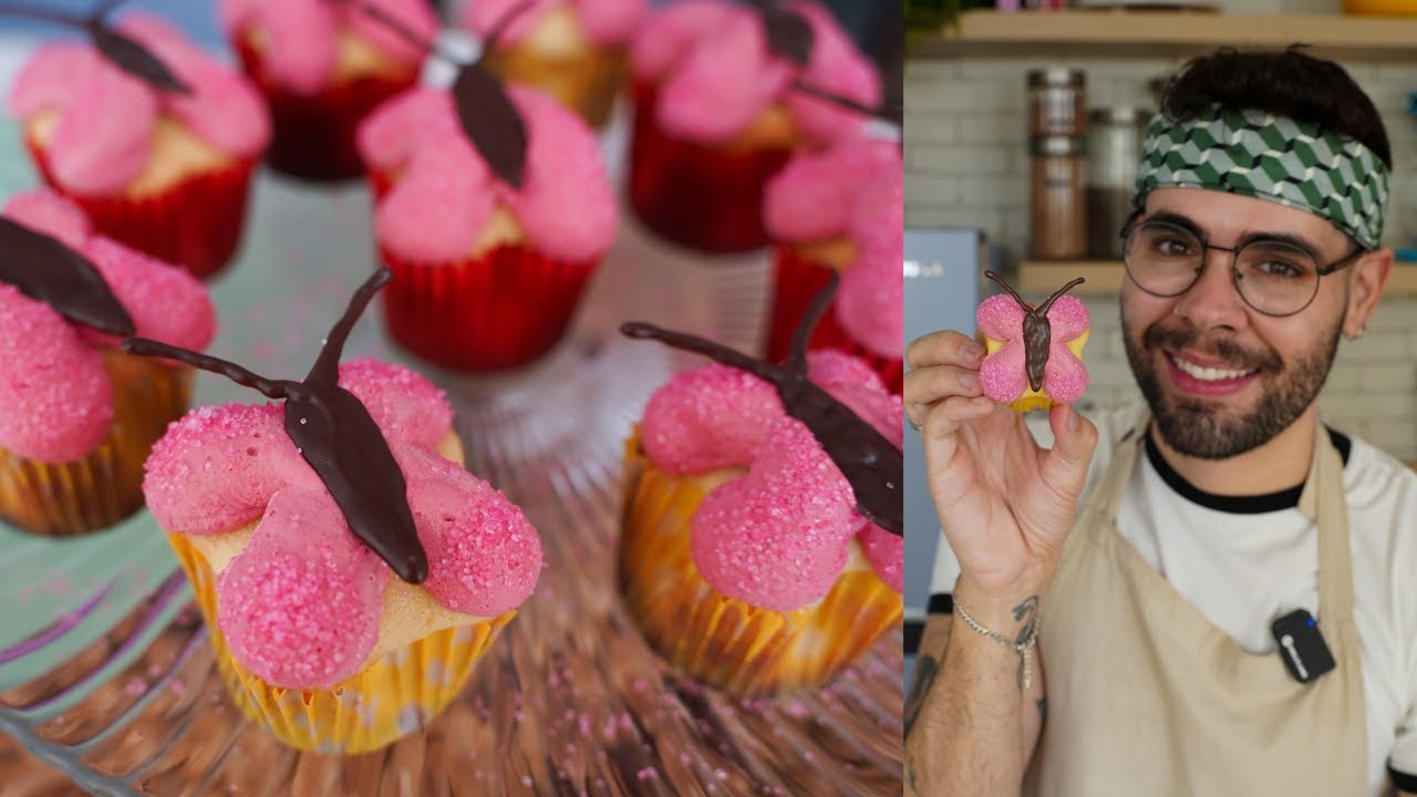RECEITA ESPECIAL PARA O DIA DAS CRIANÇAS | CUPCAKE DE BORBOLETA