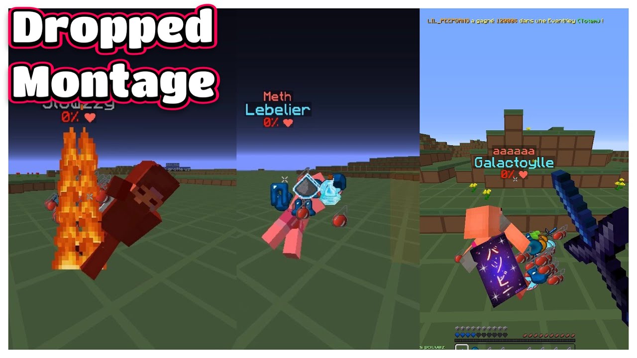 DROPPED MONTAGE #6 + CONCOURS PB | SkillPvp