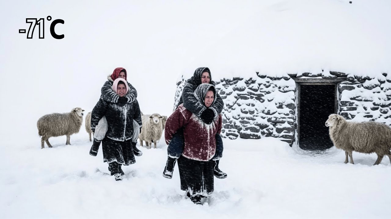 3 Days Trapped Under Snow in −71°C Yakutia to Save Their Sheep | Survival Battle of the Nomads
