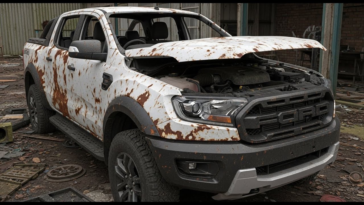 ASMR Car Restoration | 2025 Ford Ranger Raptor Full Restoration From Rust to Showroom Classic