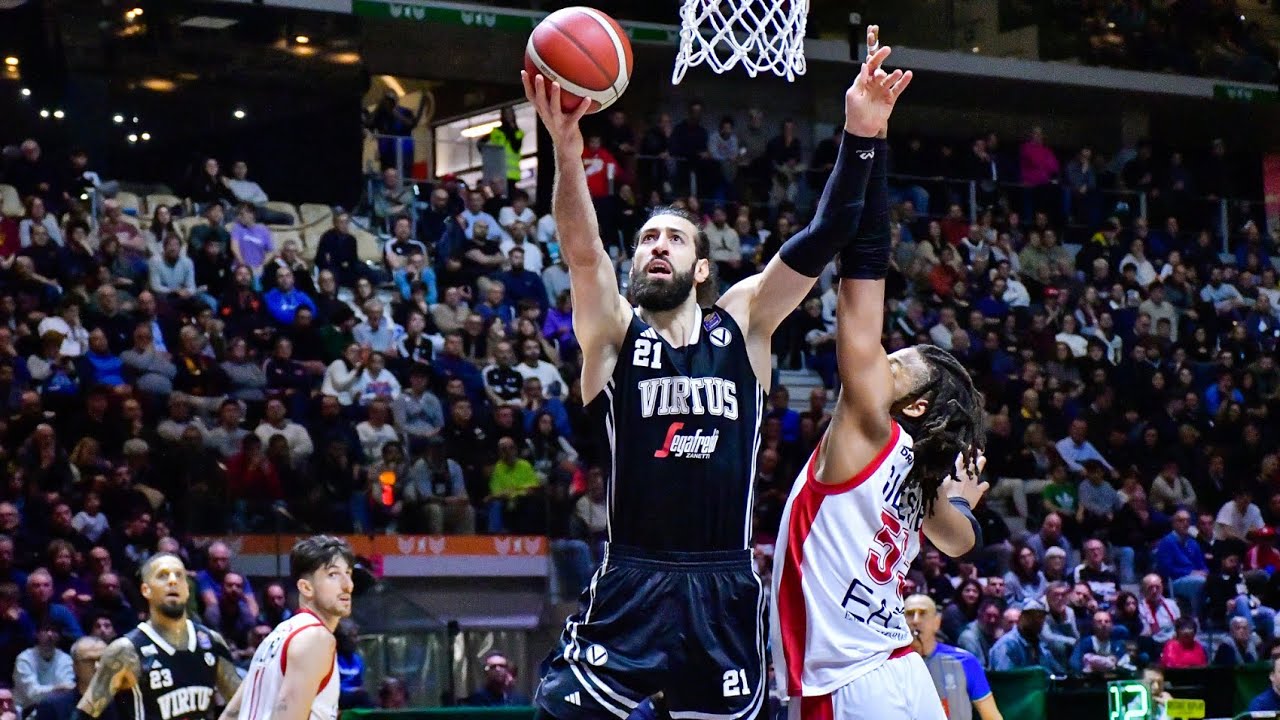 Tornike Shengelia Highlights 14 Pts, 3 Ast with Virtus Bologna