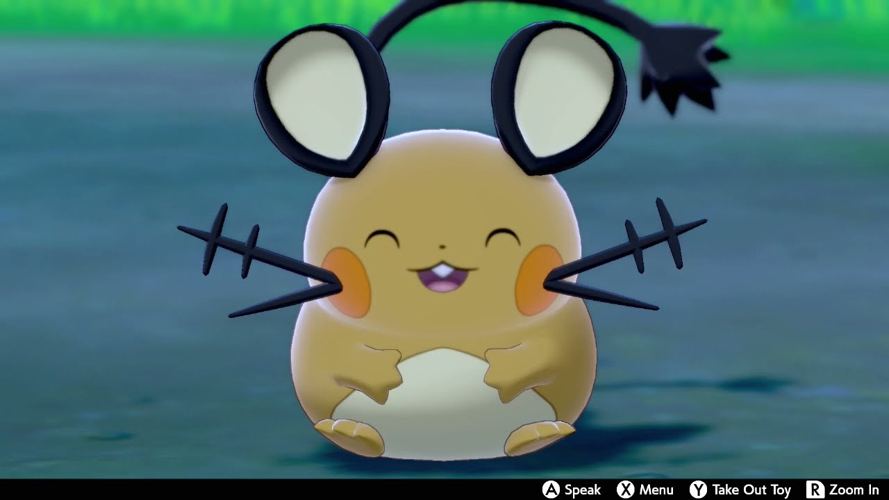 Dedenne In Camp - Pokemon Sword & Shield