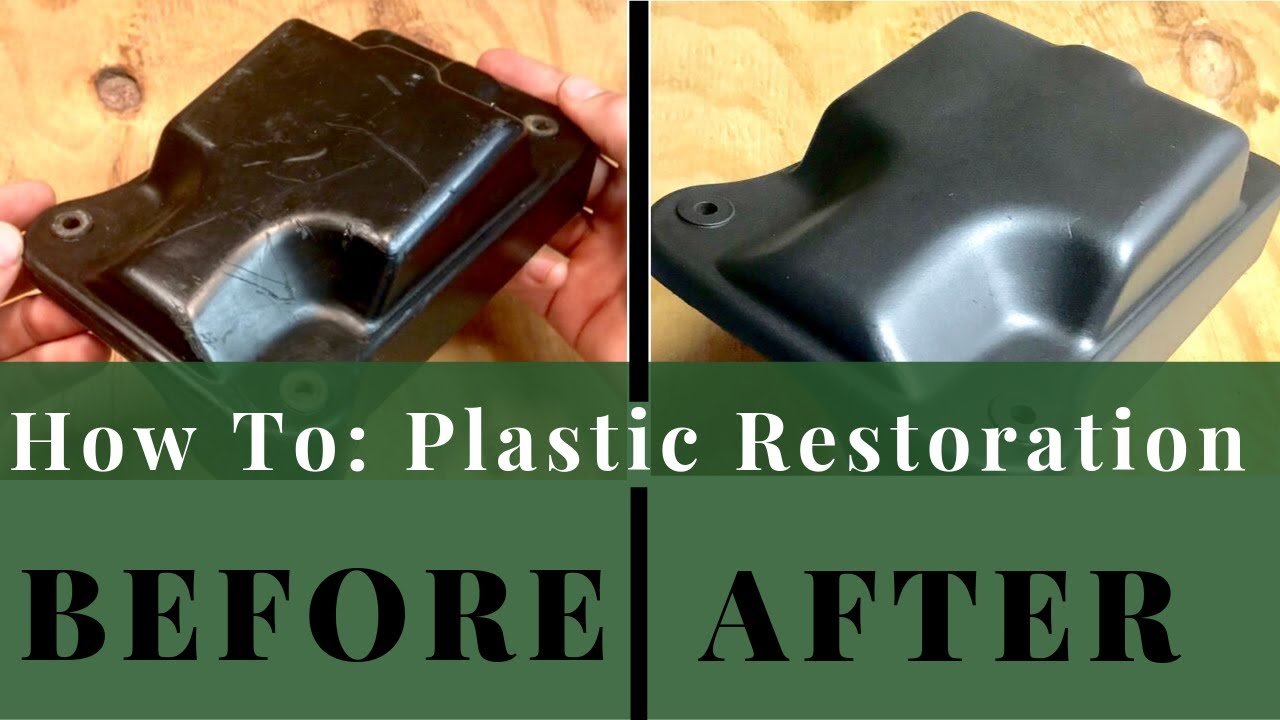 The ONLY way to restore ATV and Automotive Plastic