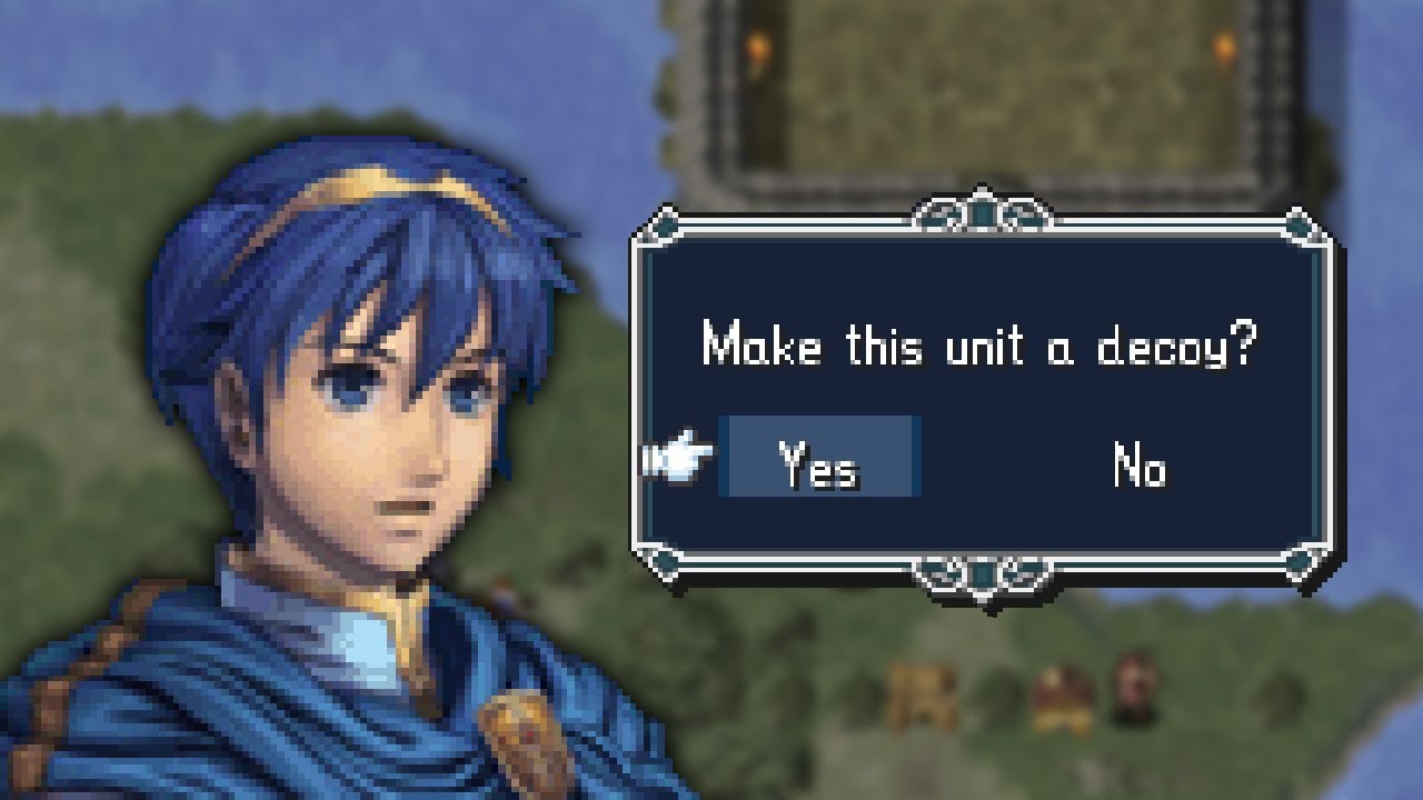What happens if Marth tries to be the decoy? - Fire Emblem: Shadow Dragon