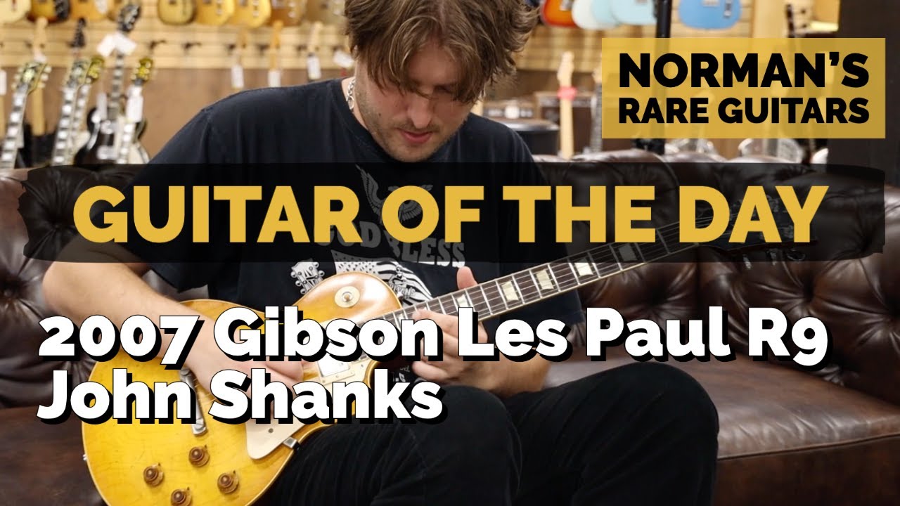 Guitar of the Day: 2007 Gibson John Shanks Les Paul R9 | Norman's Rare Guitars