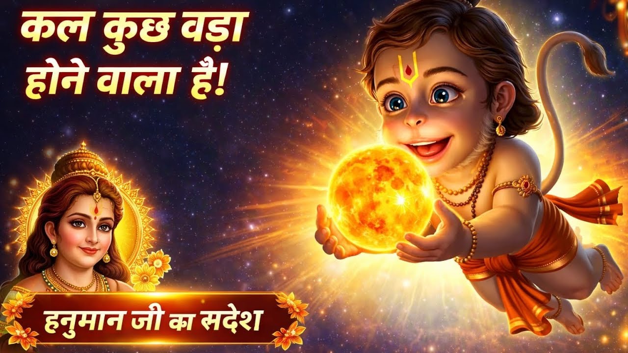कल कुछ  बड़ा होने वाला है ||Hanuman ji ka message 💌...