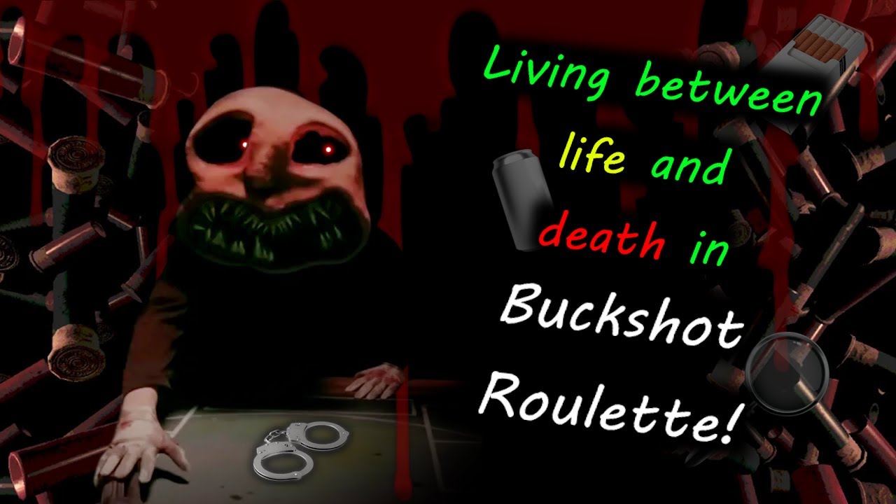 [LP] Buckshot Roulette Unlucky Gameplay #1 🔍💥 (No Commentary)