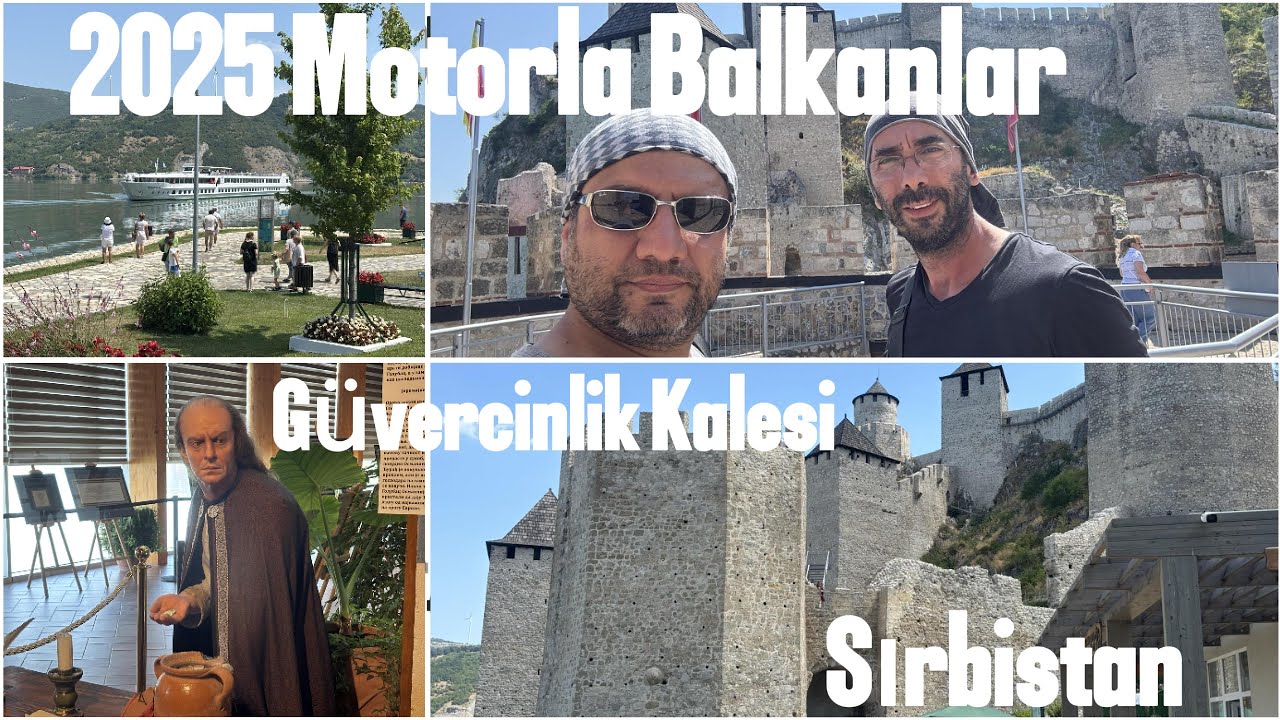 Motorla Sırbistan! Pasarofça'dan sonra Golubac Kalesi’nde Orta Çağa Işınlandık 😅