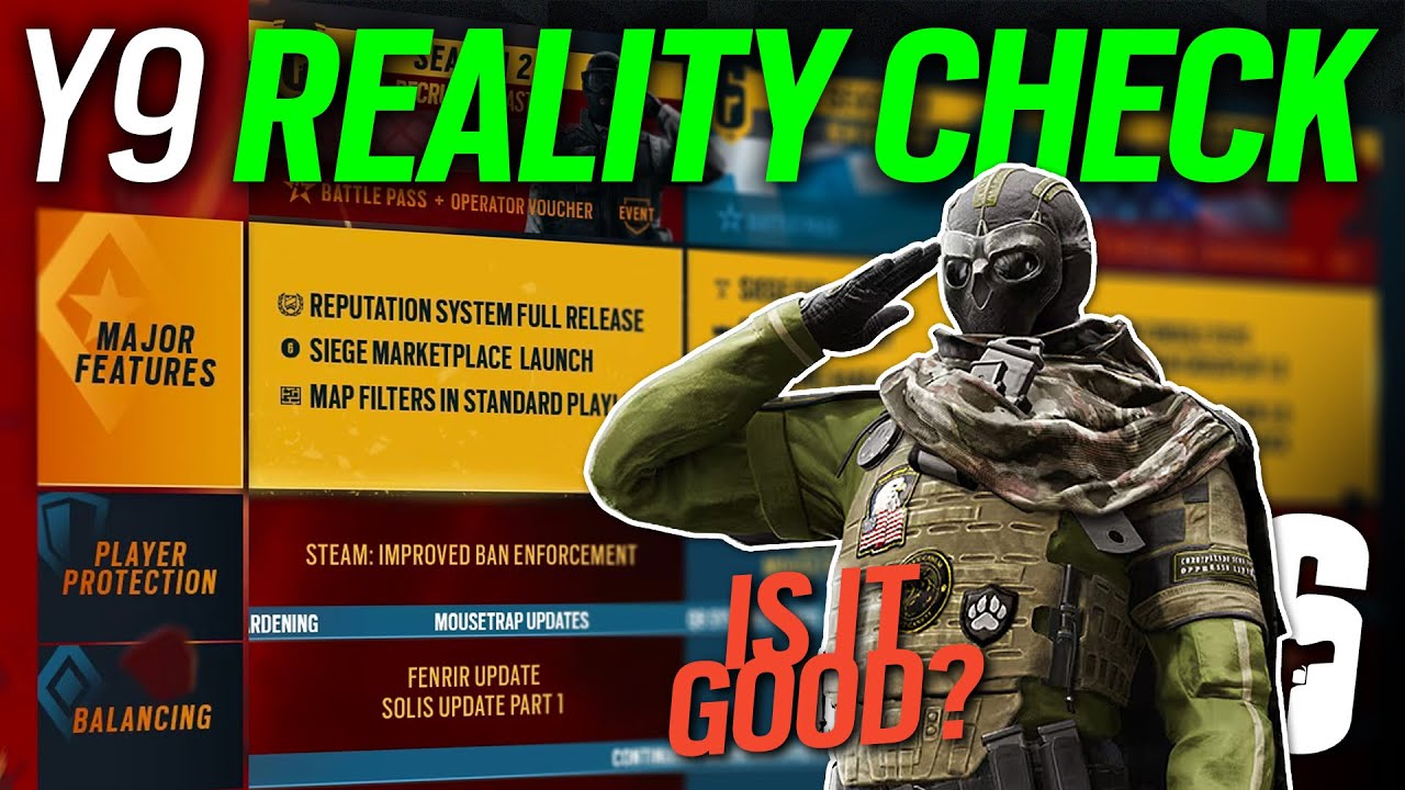 Y9 Roadmap Reality Check, Is it good? - 6News - Rainbow Six Siege - Year 9