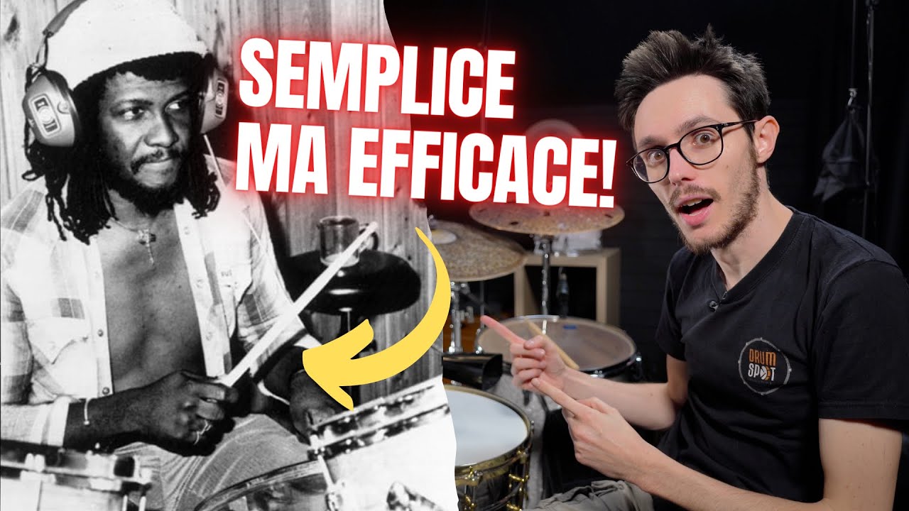 Un FILL REGGAE in una CANZONE POP! | Imparare dai GRANDI BATTERISTI - Sly Dunbar