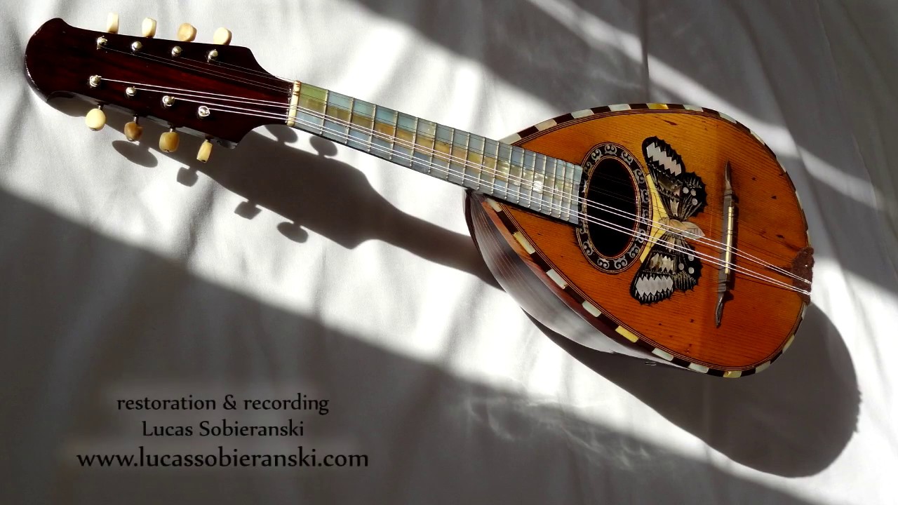 Puglisi Mandolin Before and After Restoration