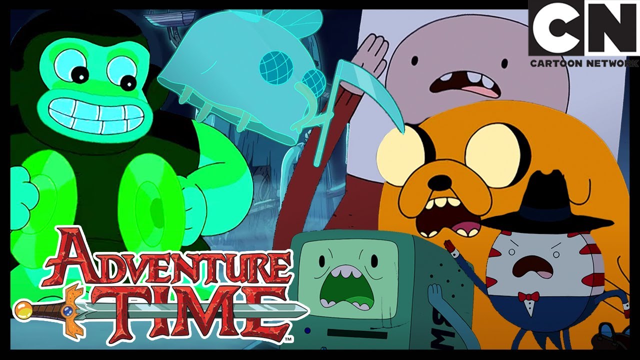 ¡HAY FANTASMAS EN LA CASA! | Hora de Aventura LA HALLOWEEN | Cartoon Network