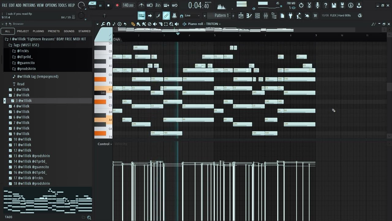 Here's 18 midis to make your pluggnb beats sound prettier