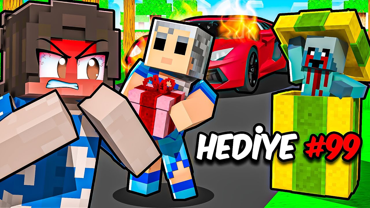 BOBBY'NİN ANNESİ BANA 9999 TANE HEDİYE VERDİ ?! 🎁 - Minecraft