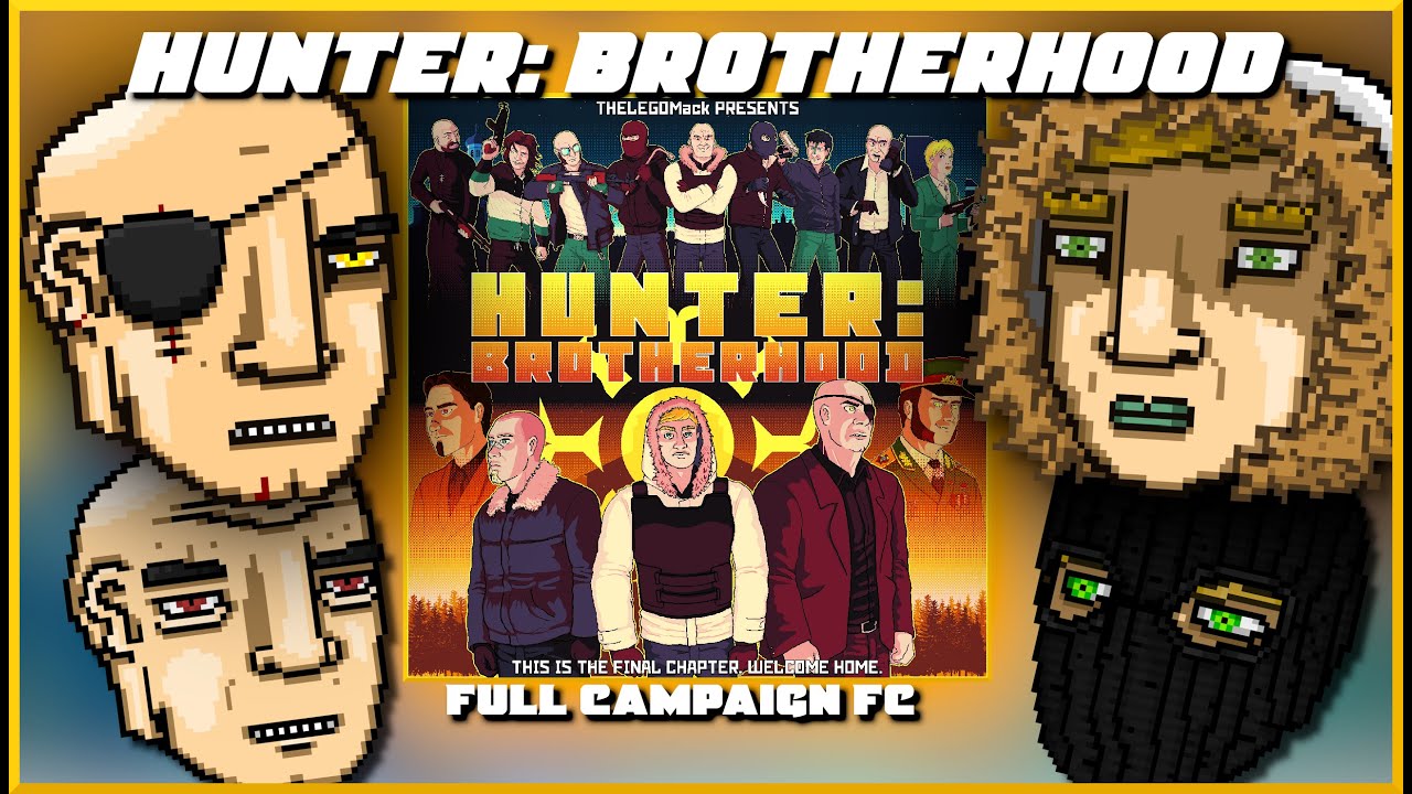 HUNTER: BROTHERHOOD - Full Campaign Combo - A Hotline Miami 2 Level Editor Campaign (Hunter Finale)