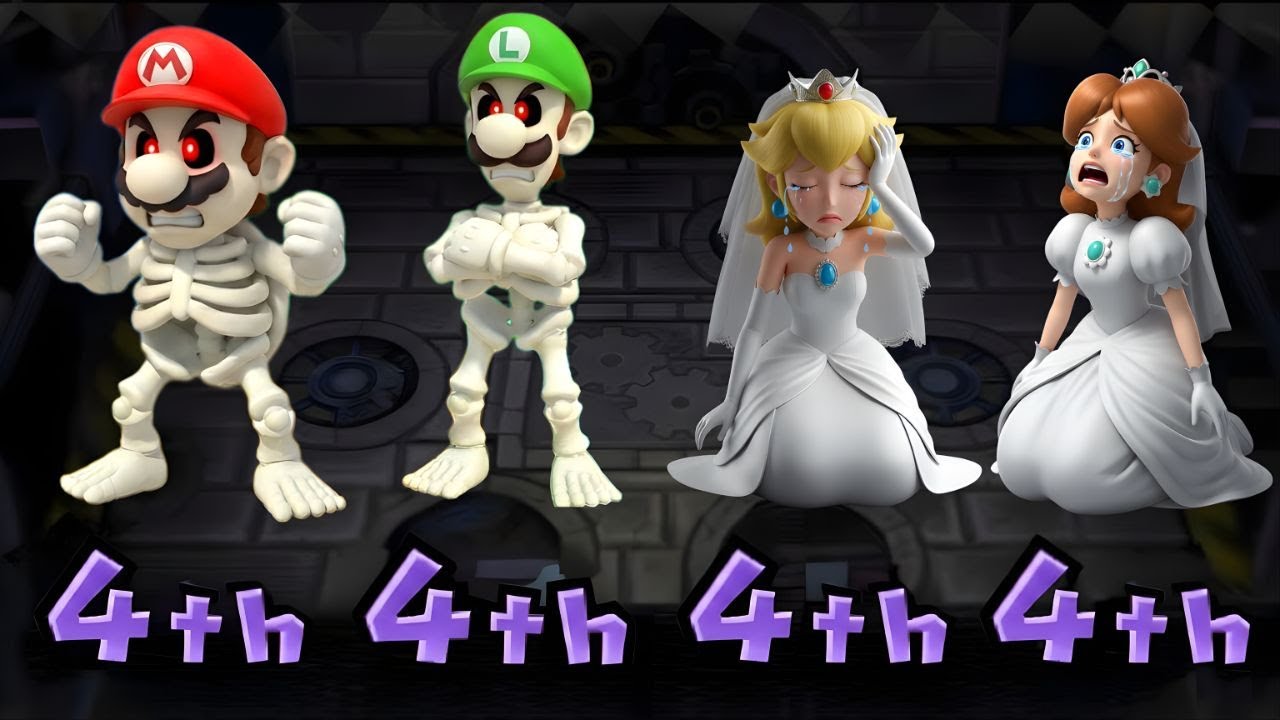 [マリオパーティ9: ミニゲームマリオ Vs ルイージ Vs ピーチ Vs デイジー(CPU最強 たつじん)]