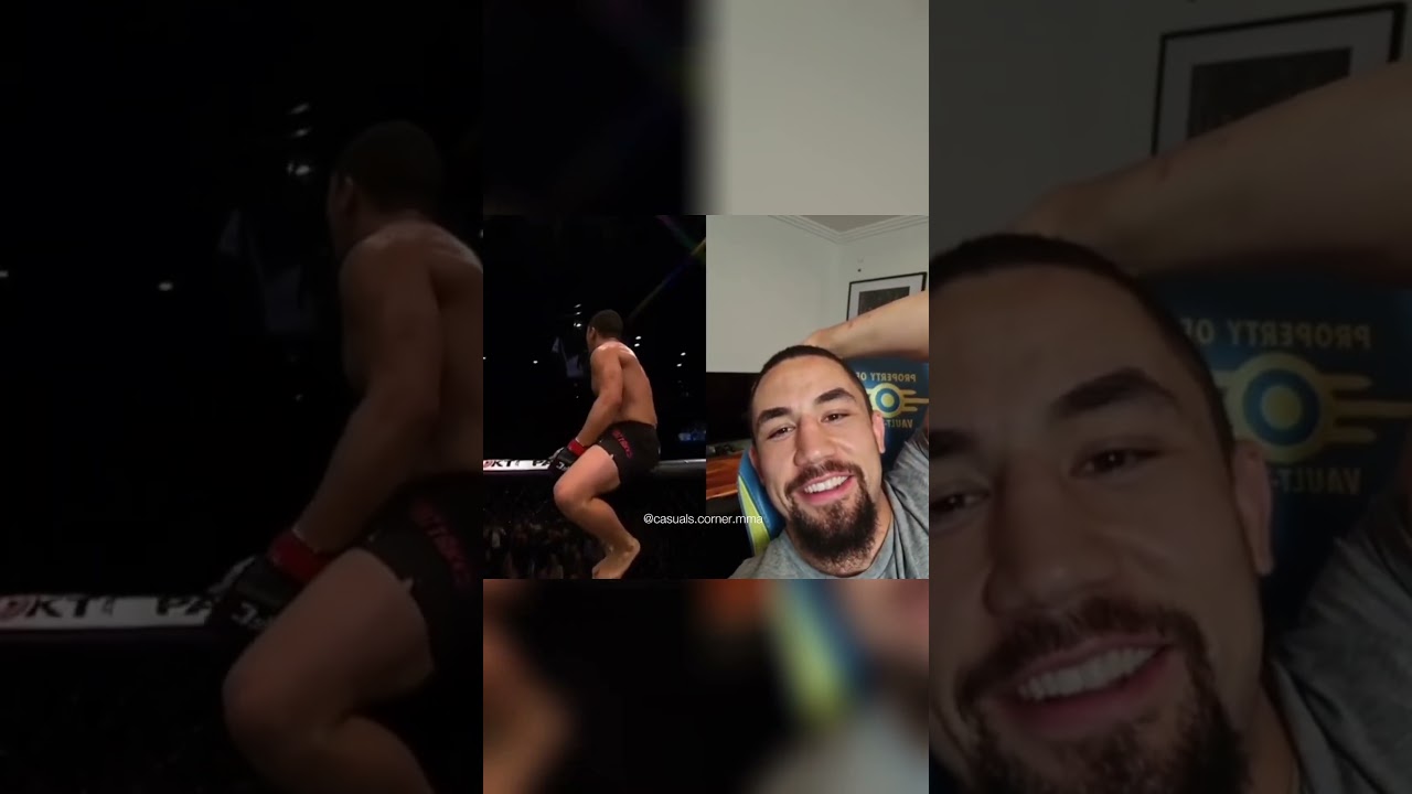 Robert Whittaker Hilarious Breakdown of Brunson TKO
