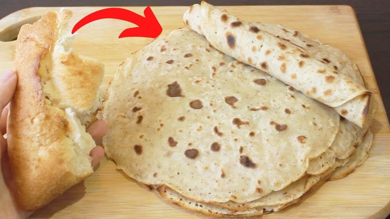 С Черствым Хлебом, Лепешками! Без замешивания! Без духовки