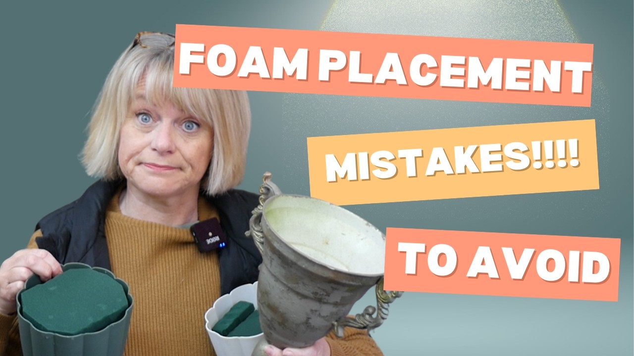 Floral Foam Isn’t Just About Soaking – It’s About Placement