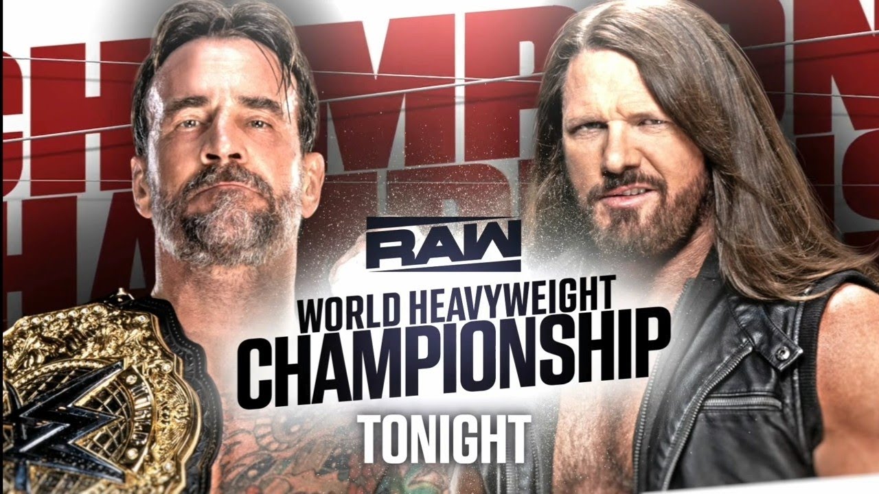 CM Punk Vs AJ Styles Campeonato Mundial Pesado - WWE Raw 26/01/2026 (En Español)