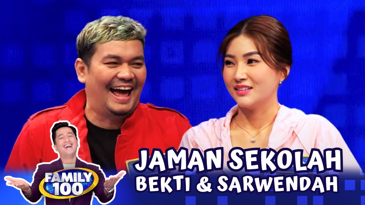Back to 90's! Indra Bekti & Sarwendah Flashback Jaman Sekolah - Family 100