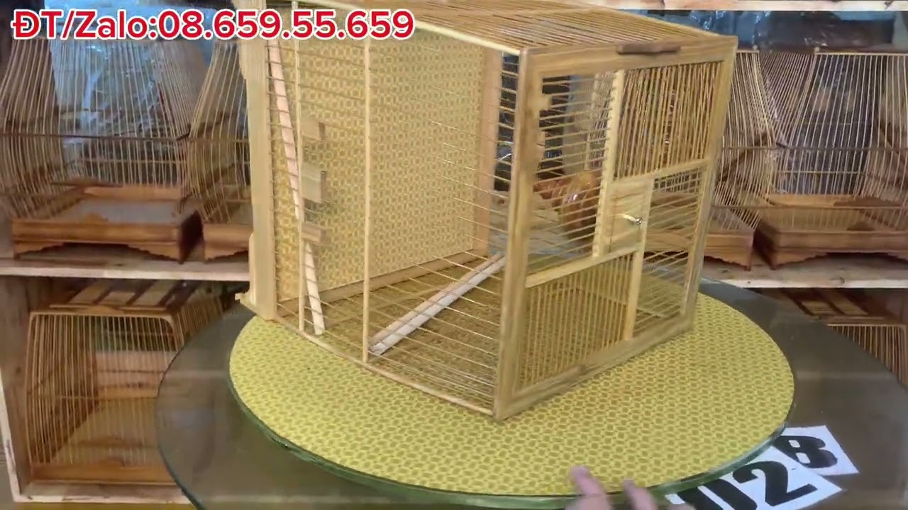 Lồng gỗ sùi chào mào lan cap rẻ