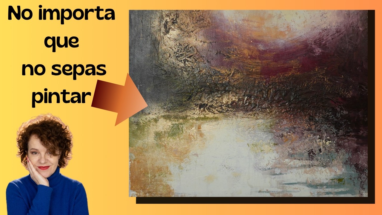 PINTURA ABSTRACTA PASO A PASO