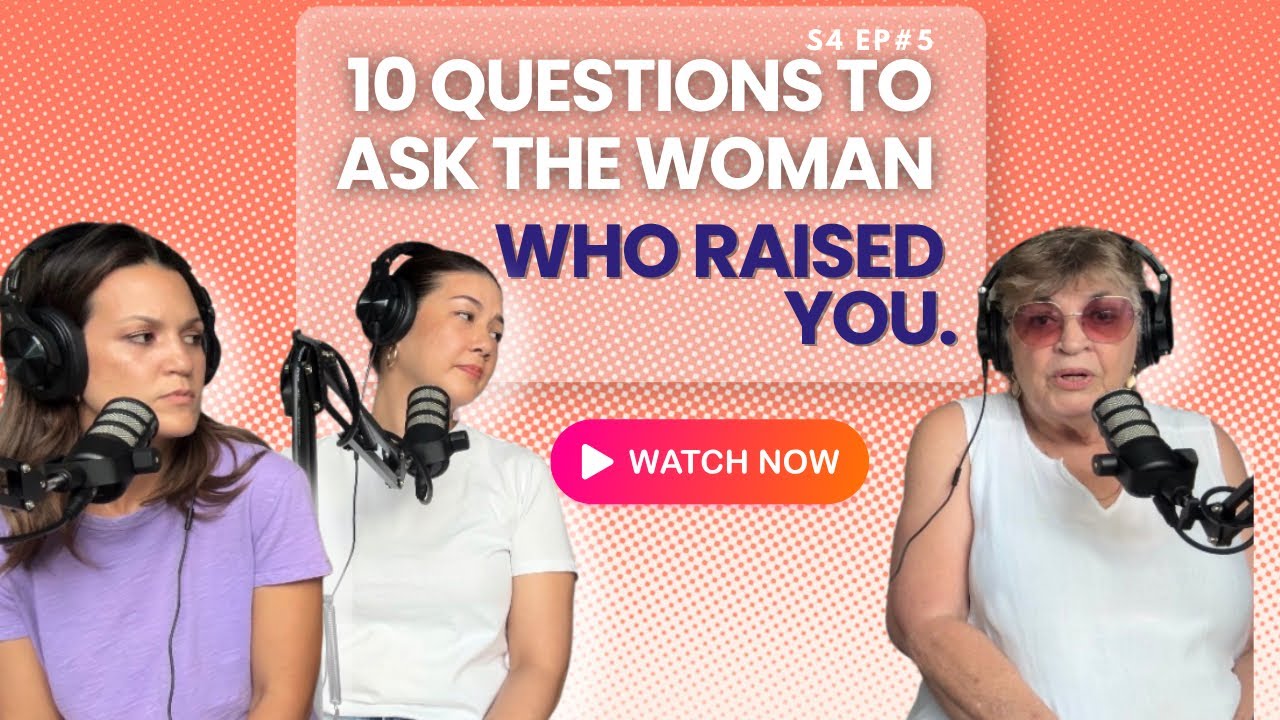 10 Questions To Ask The Woman Who Raised You: with our Mom, Christine.