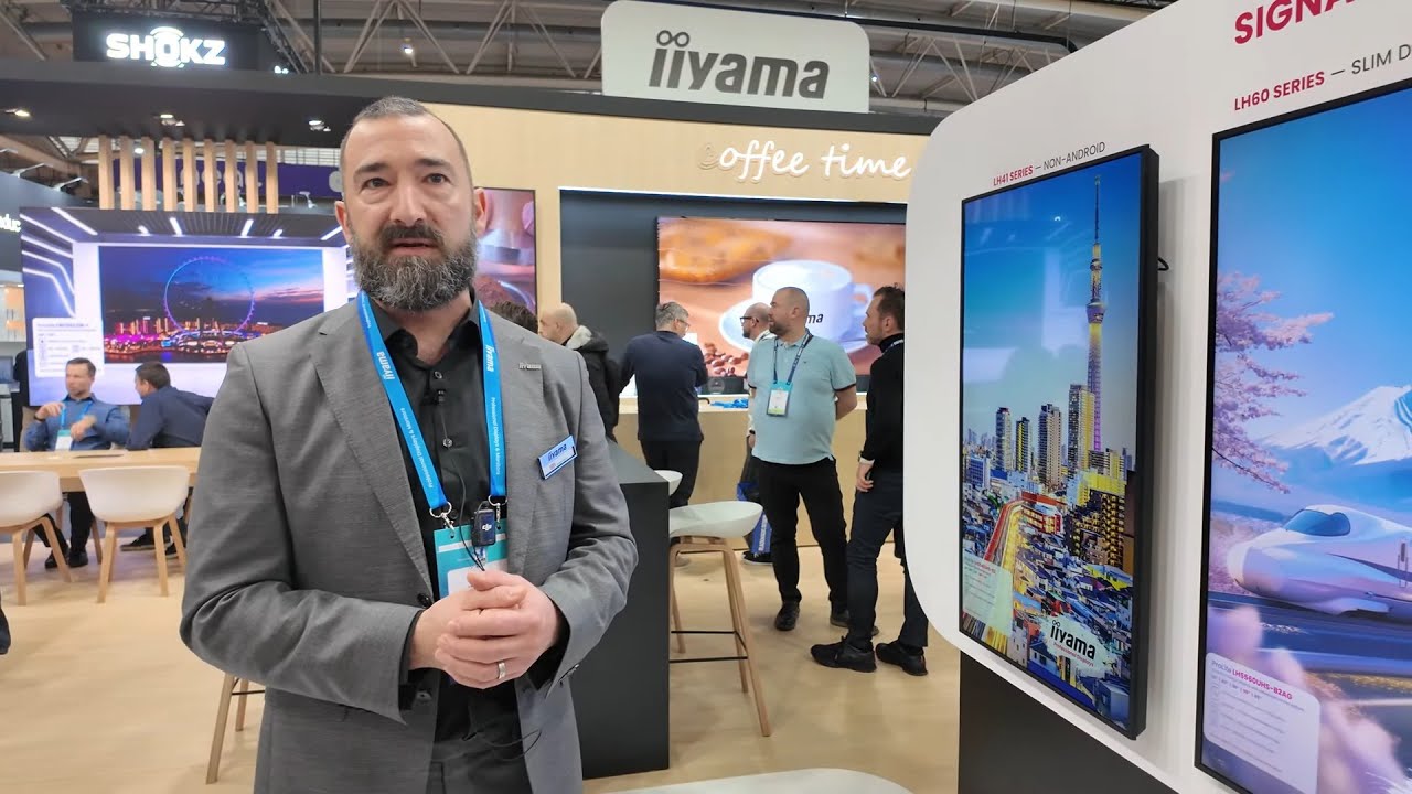 iiyama display range tour ISE 2026 162