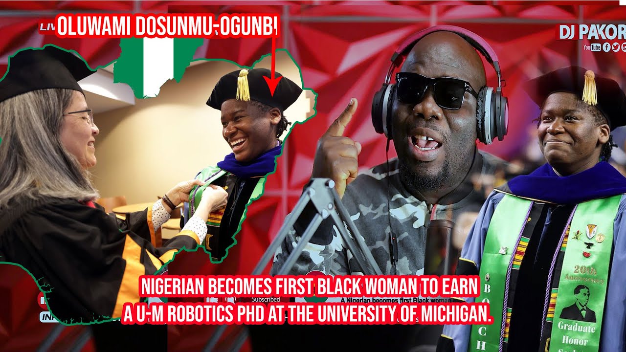 Nigerian becomes first Black woman to earn a U M Robotics PhD at the University of Michigan