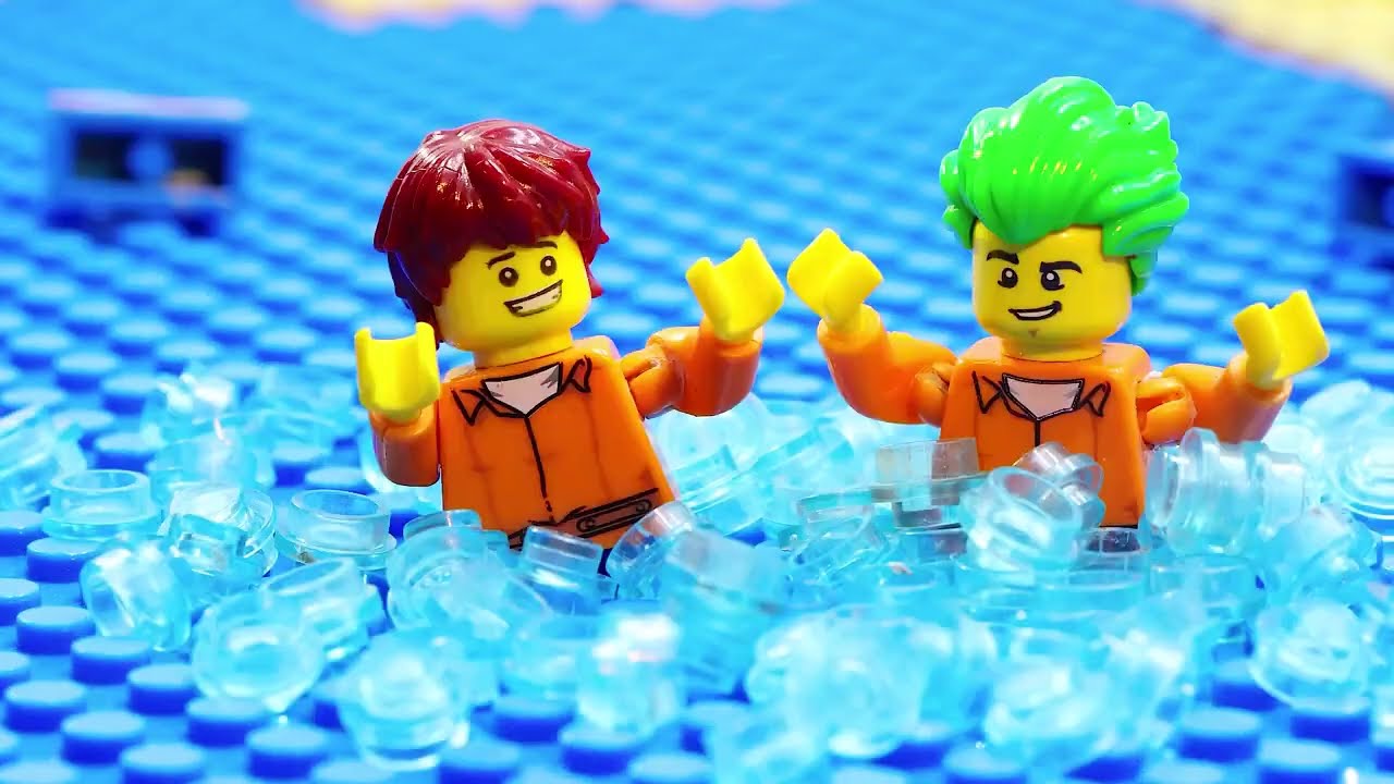 Surviving the Lego Invasion in Burning City
