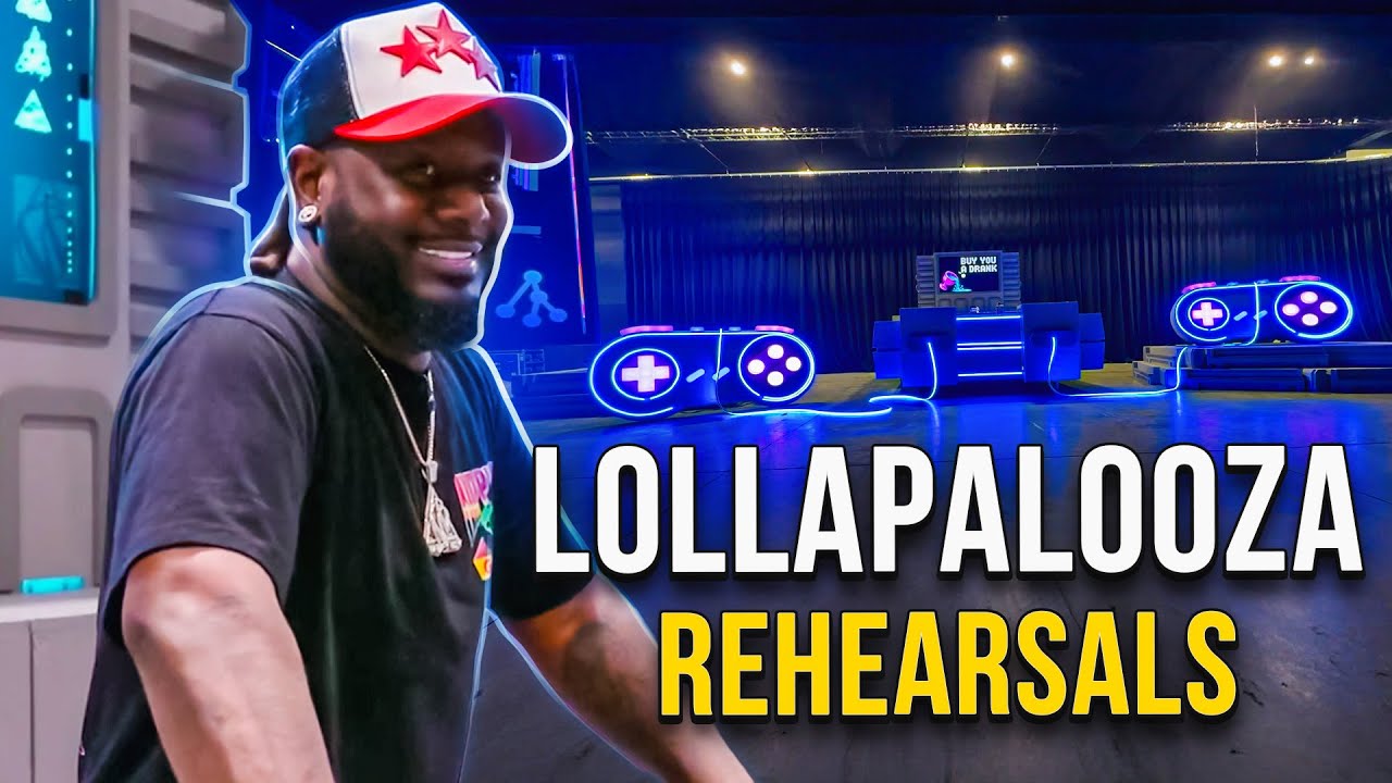 T-Pain's Super Nintendo Stage for Lollapalooza was GENIUS 🤯