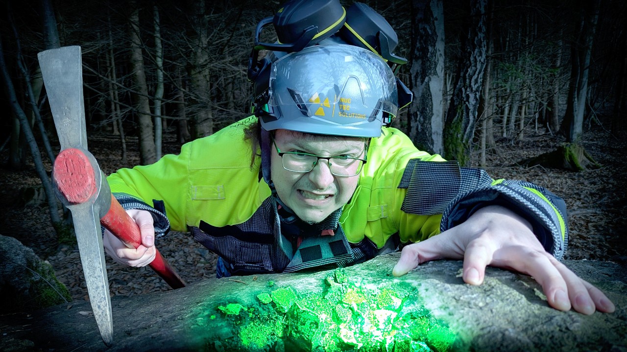 Erkundung eines verlassenen Uran Bergwerks - mit Geigerzähler