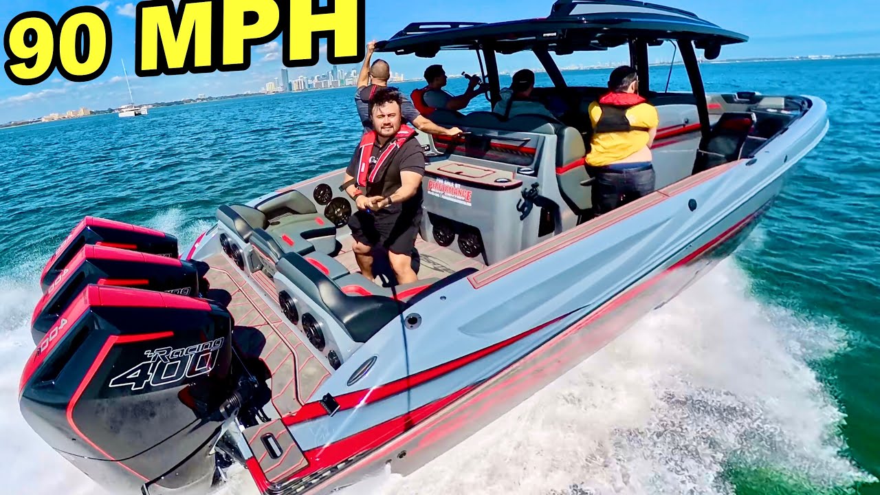 The Lamborghini of Center Consoles: 80MPH in a New Sunsation 34CCX