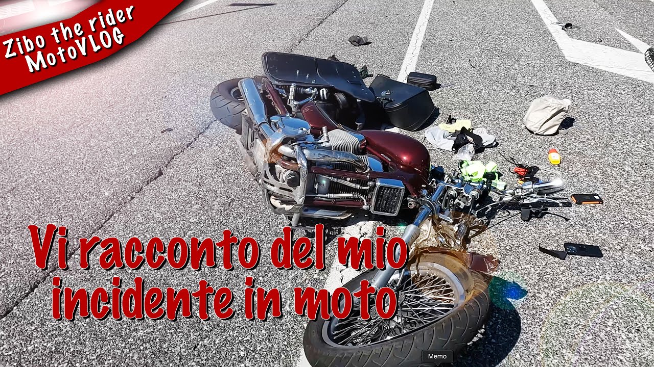 Vi racconto del mio incidente in moto