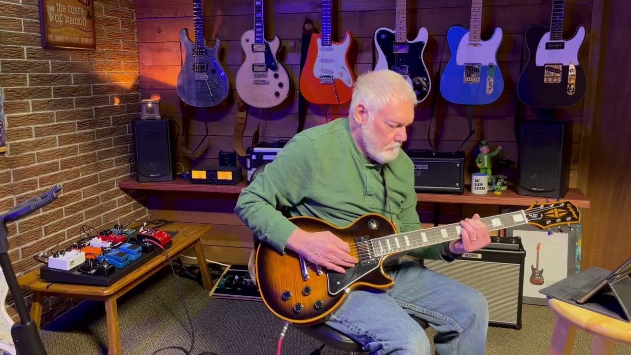 Epiphone custom Friedman runts And some Sunday blues 