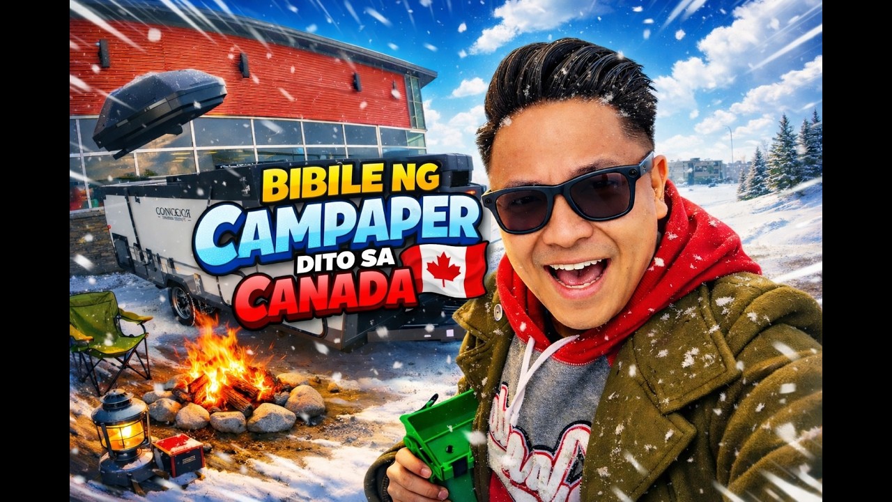 Nakuha na namin yung Camper Namin | Sa Gitna ng snow storm!!!