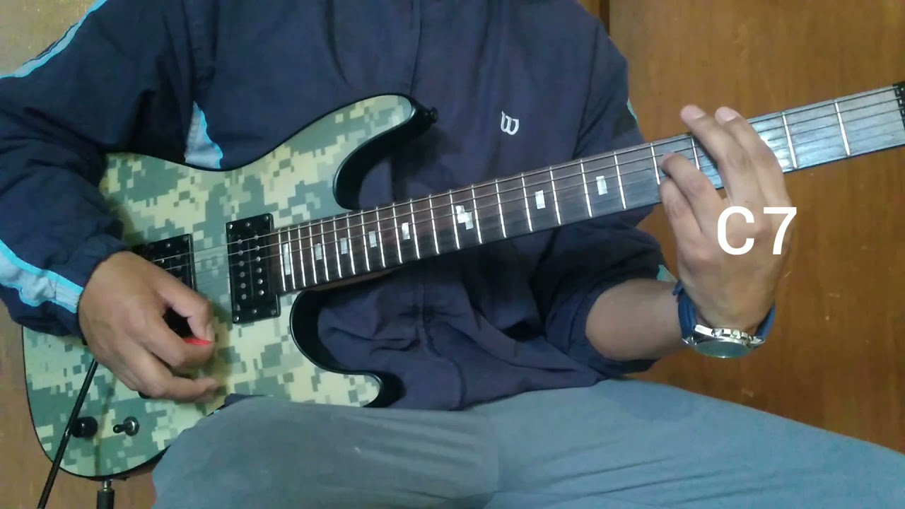 cómo sufro al recordar- tutorial guitarra