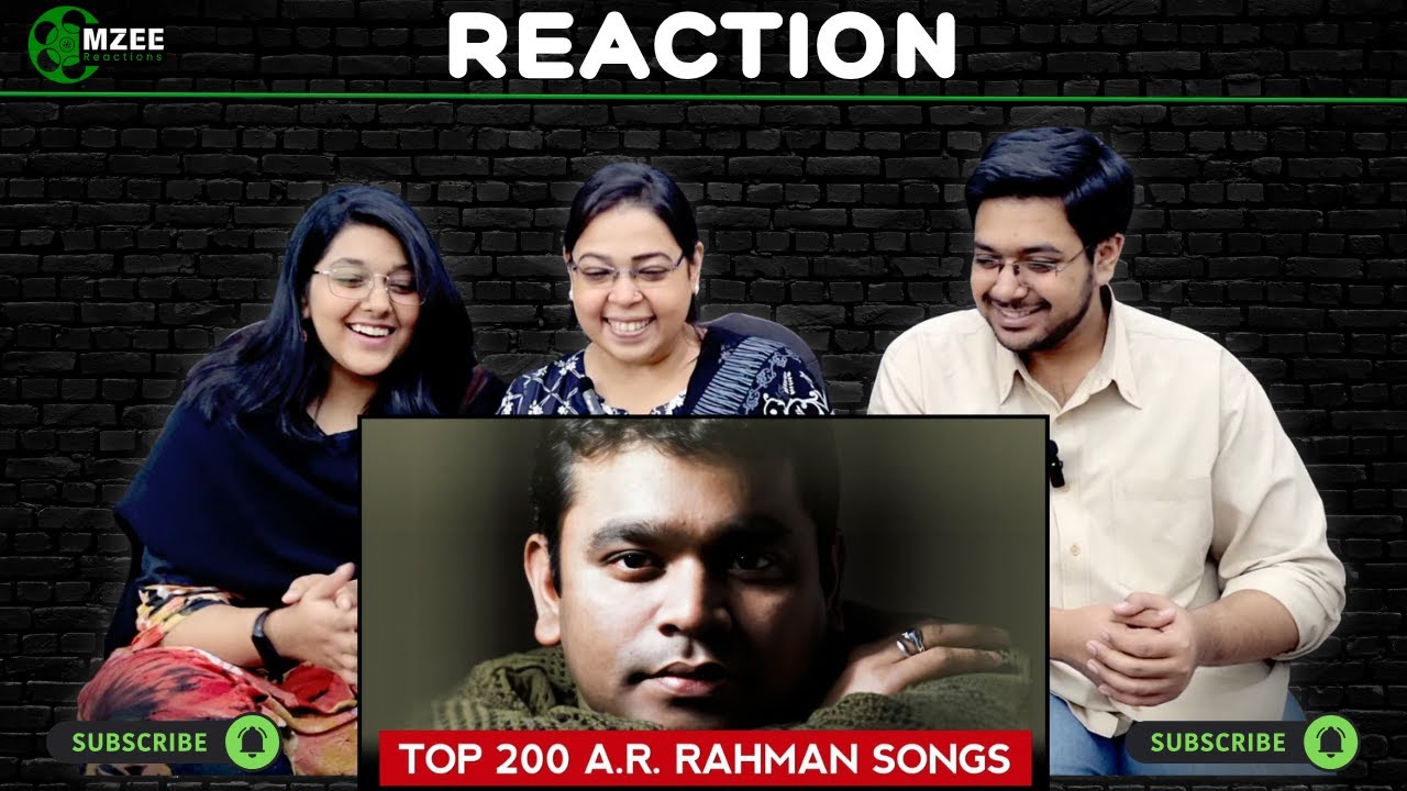 TOP 200 A.R. Rahman Songs 1992-2025 | Reaction!