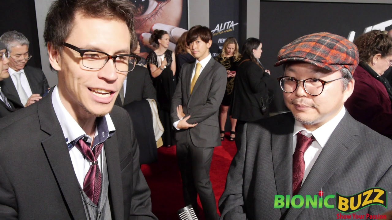Yukito Kishiro Interview at World Premiere of Alita: Battle Angel