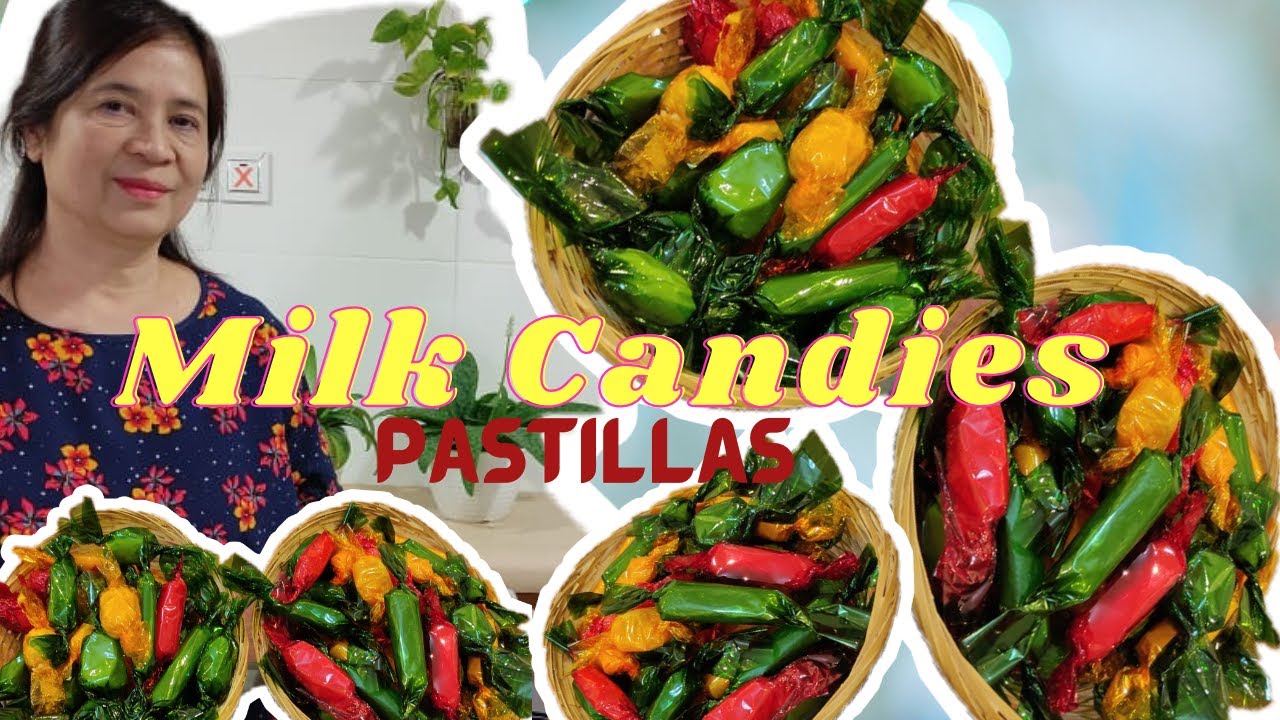 HOW to MAKE MILK CANDY (pastilles)for DESSERT