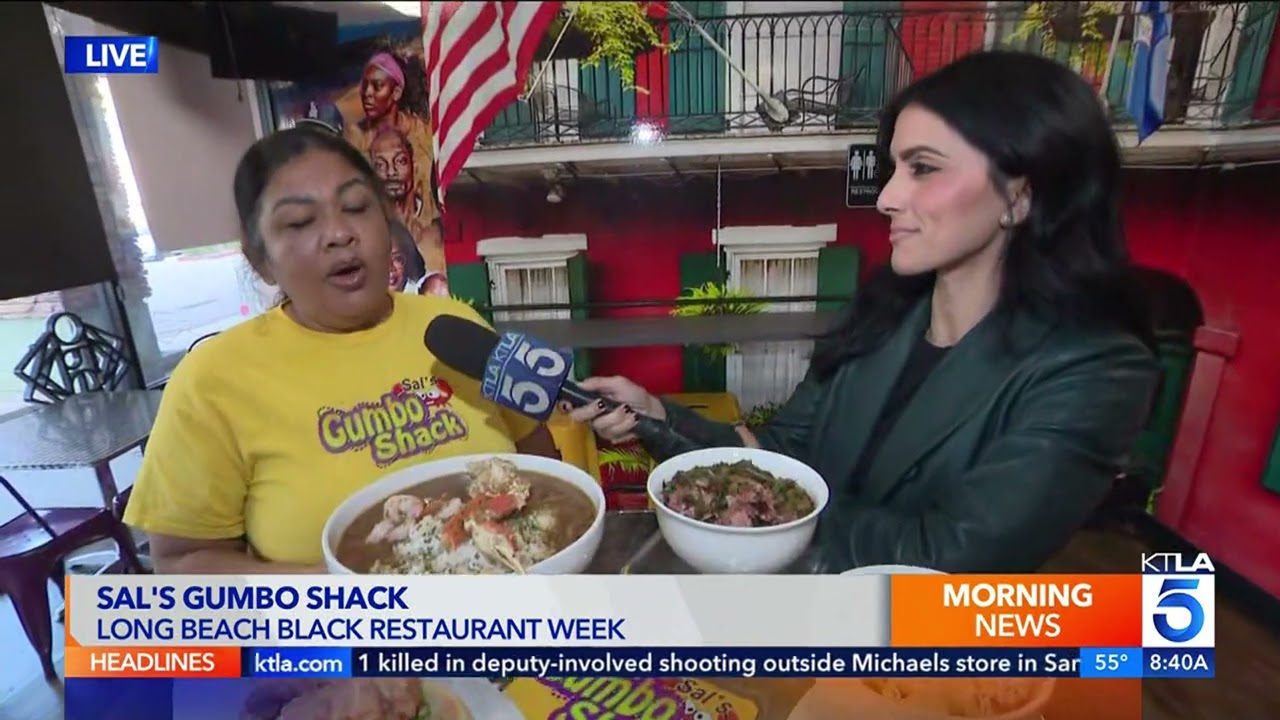 LB Black Restaurant Wk   Sal's Gumbo Shack   KTLA5   01 23 26