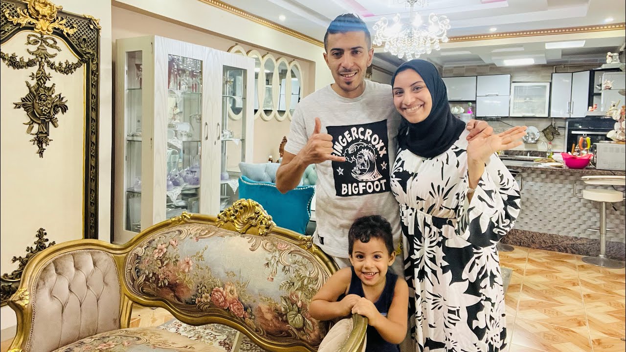 روتين يوم الجمعه في بيتنا غير اي يوم👨‍👩‍👦 جوزي بوظ الفيديو في الاخر 😭