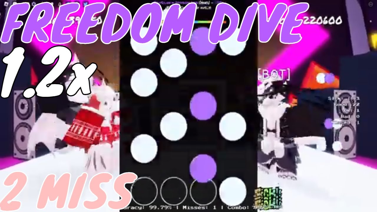 FUNKY FRIDAY - Freedom Dive (Hard) 1.2x 2 MISS 99.83% | Soupsilon