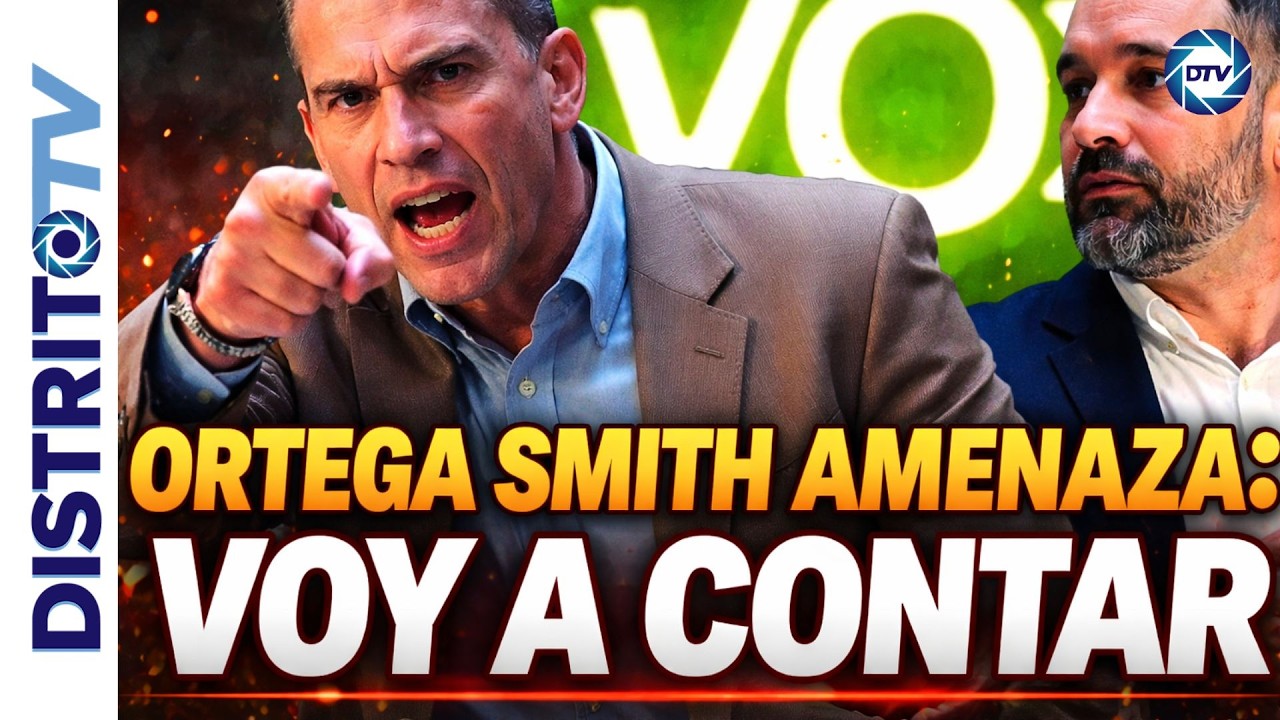 🔴ORTEGA SMITH AMENAZA A SANTIAGO ABASCAL: CONTARÉ TODO LO QUE SÉ DE VOX Y SERÁ TU TUMBA🔴