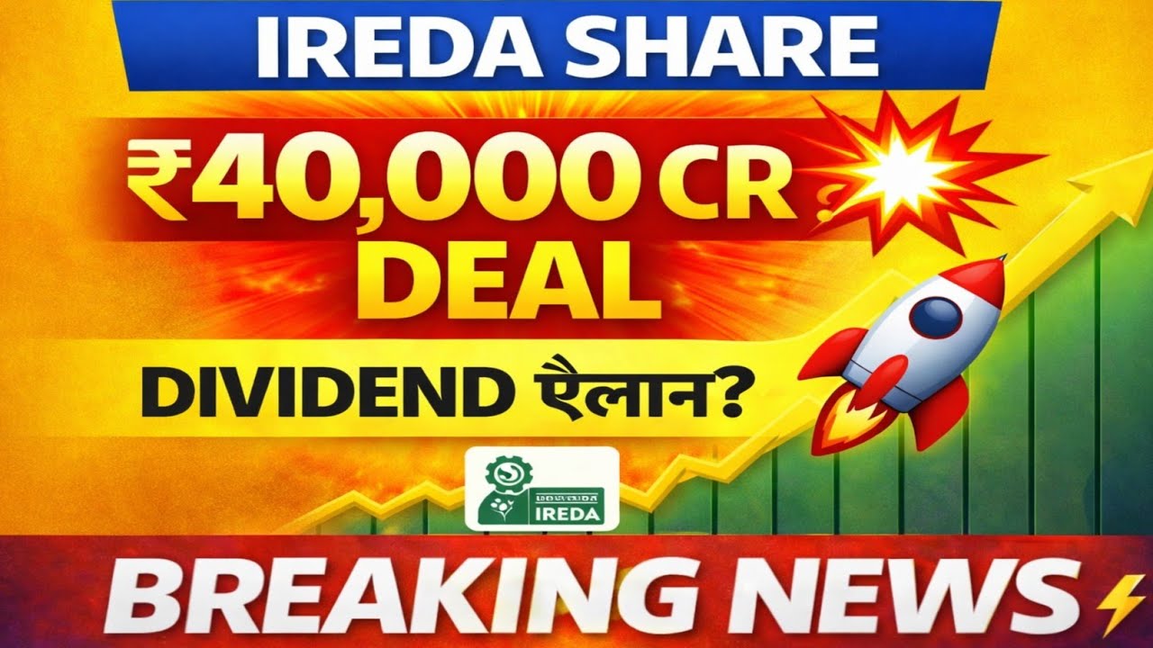 IREDA SHARE | IREDA DIVIDEND | IREDA Share latest news | IREDA STOCK