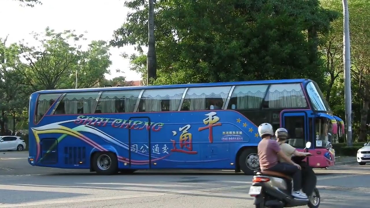2022/04/29 中西區台南女中6台之5台校車動線實錄